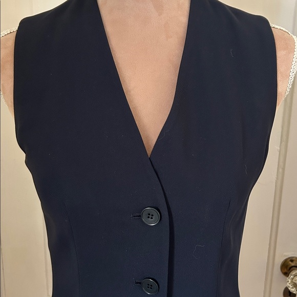 Ann Taylor Black Sleeveless Vest - Picture 2 of 7